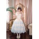 Miss Point Point Garden Embroidered 3-Tier Skirt(Reservation/3 Colours/Full Payment Without Shipping)
